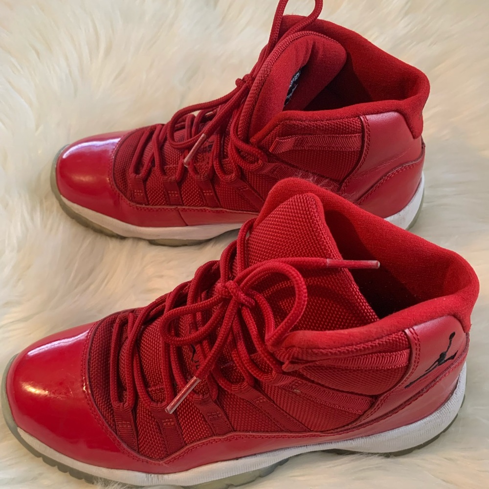 Red Retro Jordans 11’s